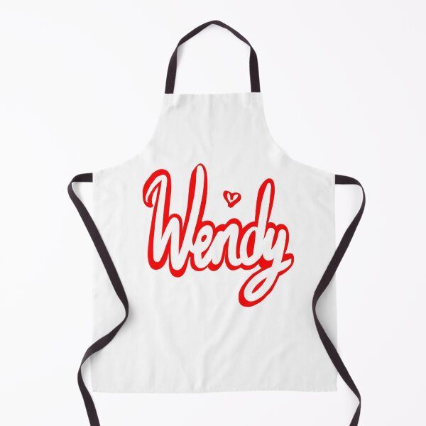 Item preview, Wendy Valentine’s Day popular girls first name in white with red heart. Personalized personalised customised name Wendy designed and sold by Artonmytee.