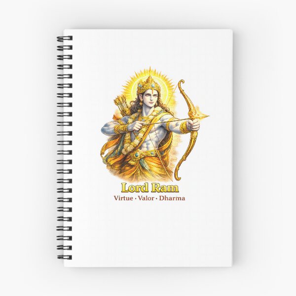 Item preview, Lord Ram – Virtue Valor Dharma designed and sold by SolarBloom.