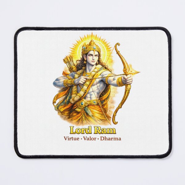 Item preview, Lord Ram – Virtue Valor Dharma designed and sold by SolarBloom.