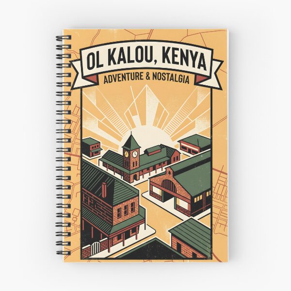Item preview, Ol Kalou Kenya Retro Vintage Travel Souvenir designed and sold by TravelersGems.