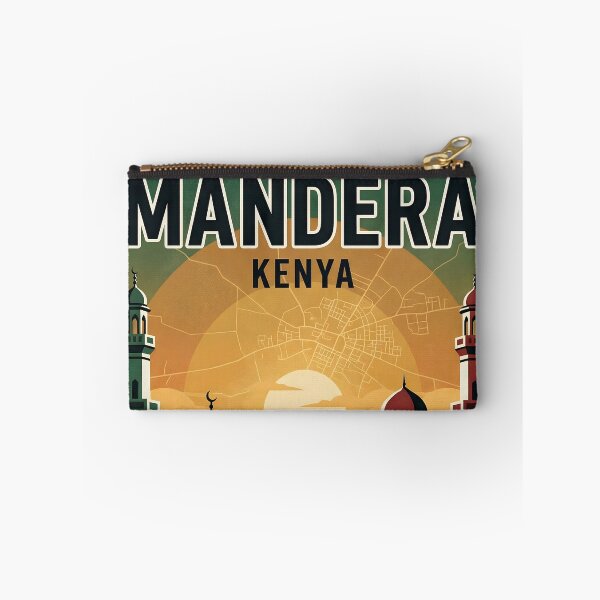 Item preview, Mandera Kenya Retro Vintage Travel Souvenir designed and sold by TravelersGems.