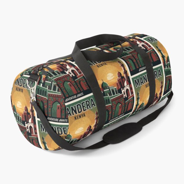 Item preview, Mandera Kenya Retro Vintage Travel Souvenir designed and sold by TravelersGems.