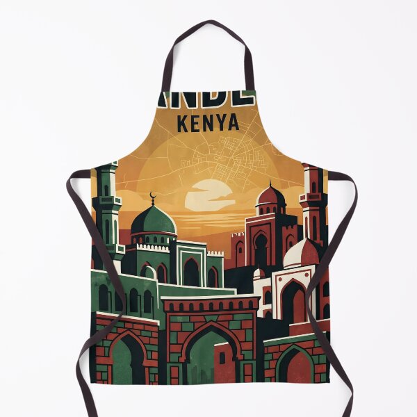 Item preview, Mandera Kenya Retro Vintage Travel Souvenir designed and sold by TravelersGems.