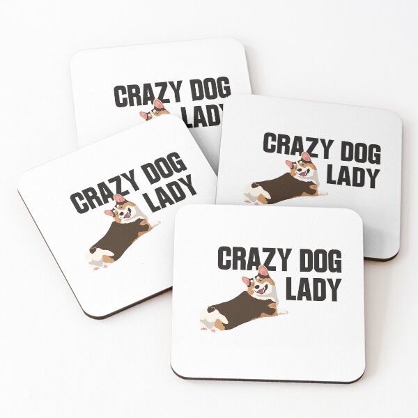 Item preview, Crazy Dog Lady – Proud Corgi Illustration designed and sold by svitlaarty.