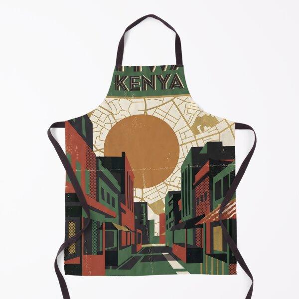 Item preview, Pumwani Kenya Retro Vintage Travel Souvenir designed and sold by TravelersGems.