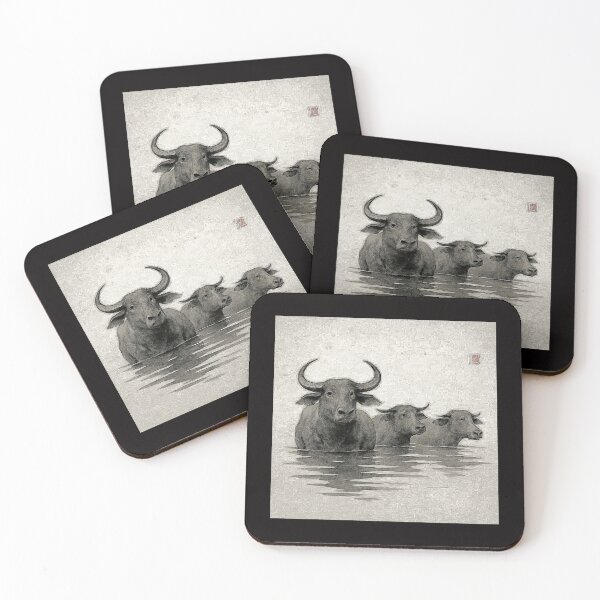 Item preview, Water Buffalo Wildlife Image Collection #2 designed and sold by Helios Be. Lavsh.