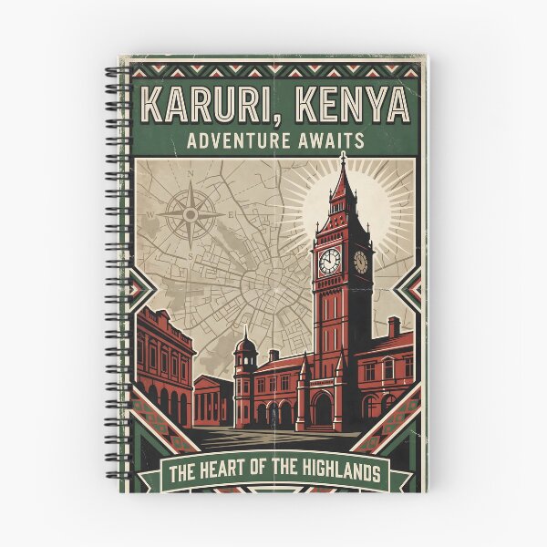 Item preview, Karuri Kenya Retro Vintage Travel Souvenir designed and sold by TravelersGems.