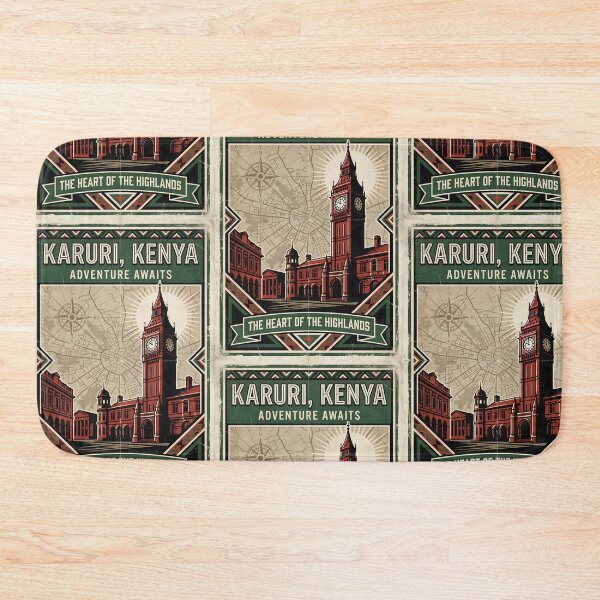 Item preview, Karuri Kenya Retro Vintage Travel Souvenir designed and sold by TravelersGems.