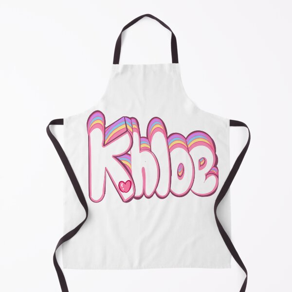 Item preview, Khloe popular girls women firstname personalized white pastel heart custom first name gifts for Khloe designed and sold by Artonmytee.