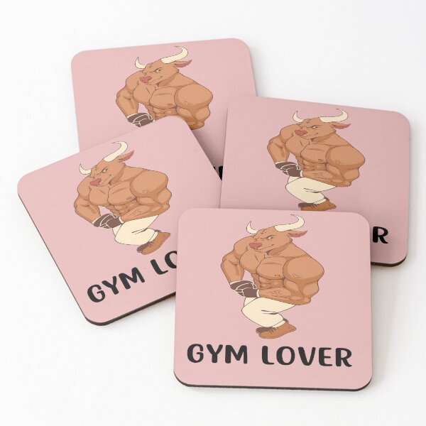 Item preview, GYM LOVER – Muscular Bull Bodybuilder designed and sold by StorySeller85.