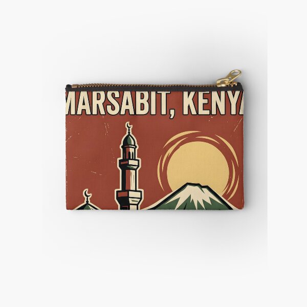 Item preview, Marsabit Kenya Retro Vintage Travel Souvenir designed and sold by TravelersGems.