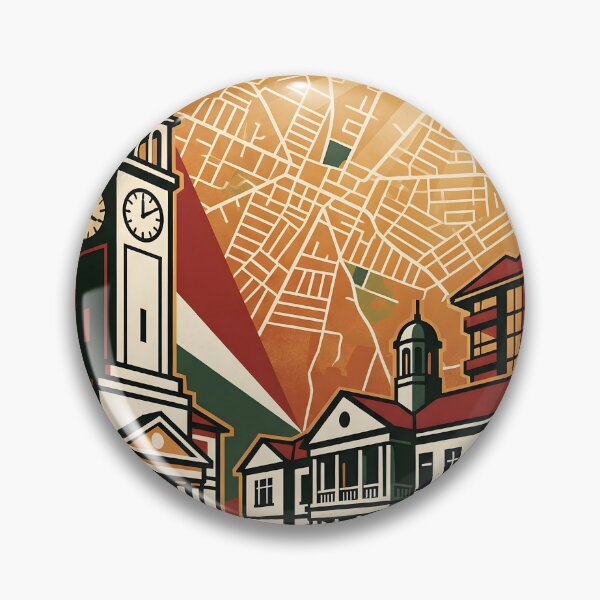Item preview, Kiambu Kenya Retro Vintage Travel Souvenir designed and sold by TravelersGems.
