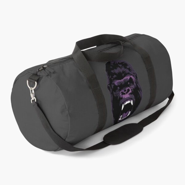 Item preview, Roaring Gorilla Head - Fierce Purple Primate Illustration designed and sold by Trends Best.