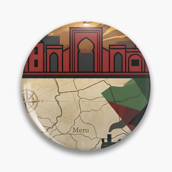 Item preview, Meru Kenya Retro Vintage Travel Souvenir designed and sold by TravelersGems.
