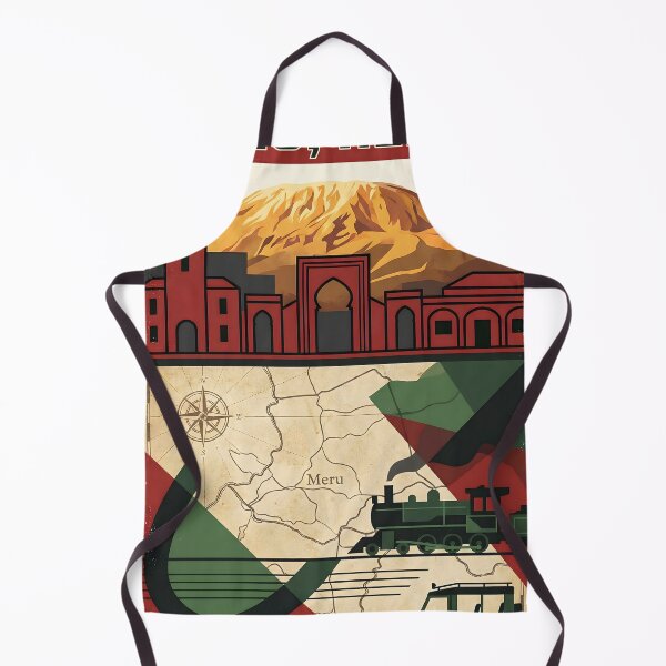 Item preview, Meru Kenya Retro Vintage Travel Souvenir designed and sold by TravelersGems.