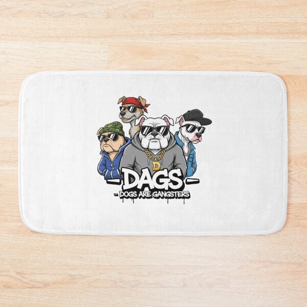 Item preview, DAGS Dogs Are Gangsters Funny Design  designed and sold by Mukesh Saxena.