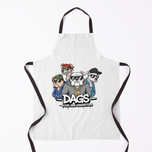 Item preview, DAGS Dogs Are Gangsters Funny Design designed and sold by Mukesh Saxena.