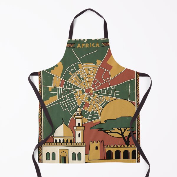Item preview, Wajir Kenya Retro Vintage Travel Souvenir designed and sold by TravelersGems.