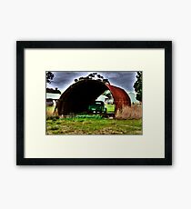 Garage Framed Print