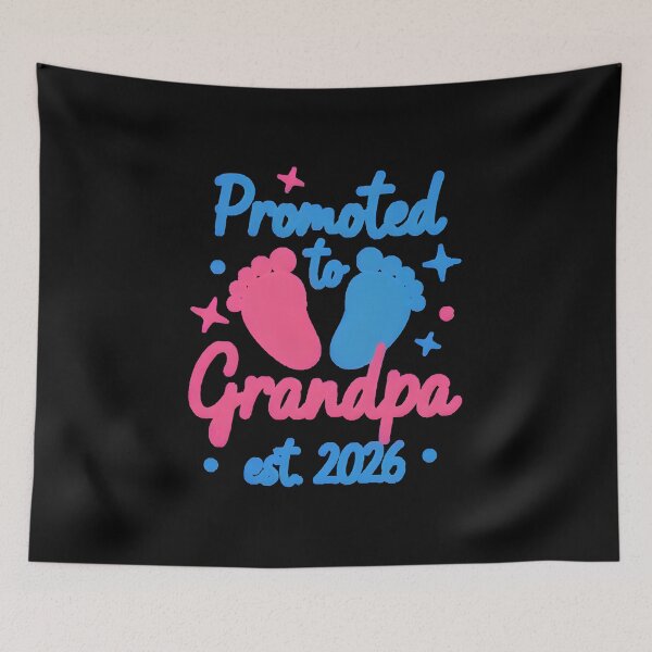 Item preview, Copy of Promoted to Grandpa Est. 2026 Baby Announcement Grandpa designed and sold by MizoX7.