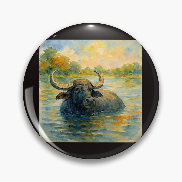 Item preview, Water Buffalo Wildlife Image Collection #4 designed and sold by Helios Be. Lavsh.
