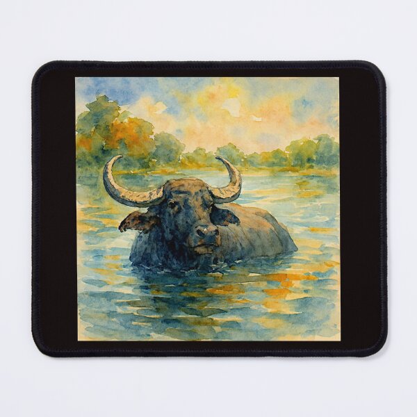 Item preview, Water Buffalo Wildlife Image Collection #4 designed and sold by Helios Be. Lavsh.