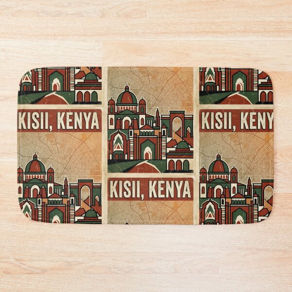 Item preview, Kisii Kenya Retro Vintage Travel Souvenir designed and sold by TravelersGems.