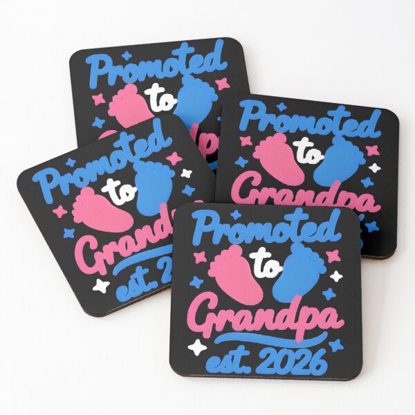 Item preview, Copy of Promoted to Grandpa Est. 2026 Baby Announcement Grandpa designed and sold by MizoX7.