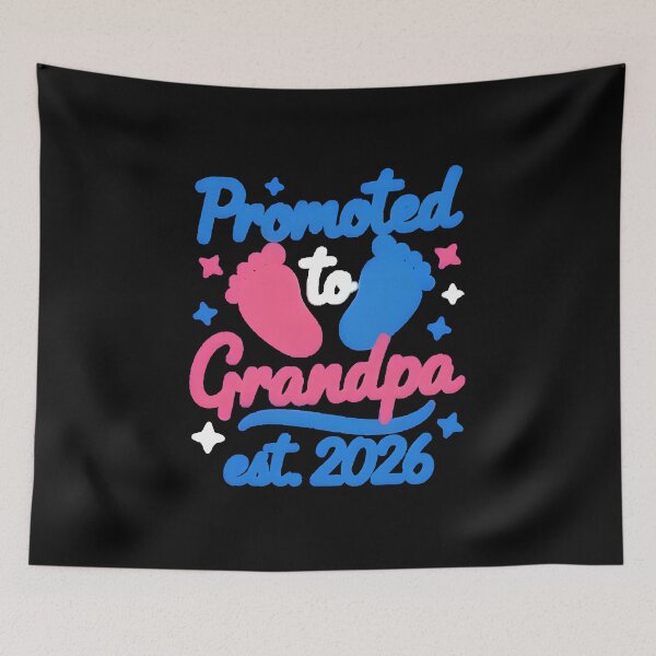Item preview, Copy of Promoted to Grandpa Est. 2026 Baby Announcement Grandpa designed and sold by MizoX7.