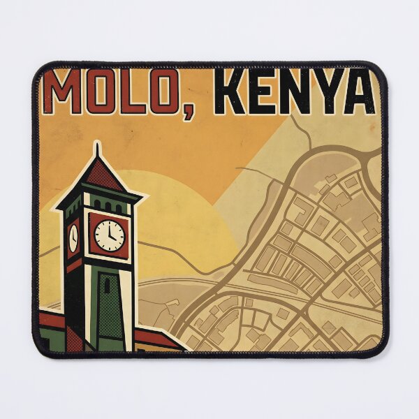 Item preview, Molo Kenya Retro Vintage Travel Souvenir designed and sold by TravelersGems.