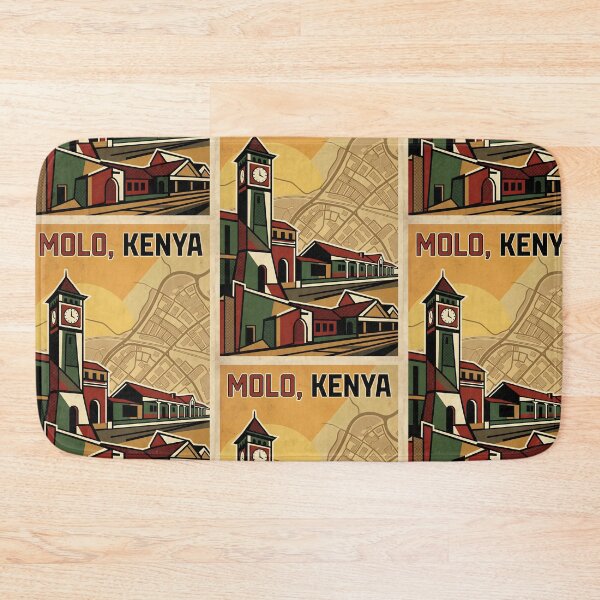 Item preview, Molo Kenya Retro Vintage Travel Souvenir designed and sold by TravelersGems.