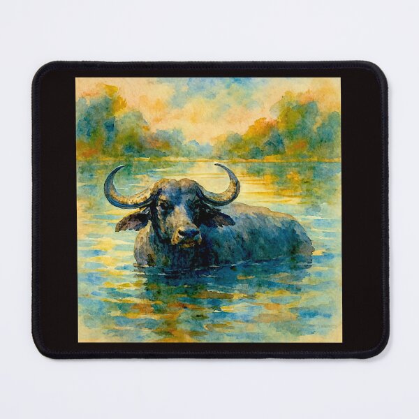 Item preview, Water Buffalo Wildlife Image Collection #5 designed and sold by Helios Be. Lavsh.
