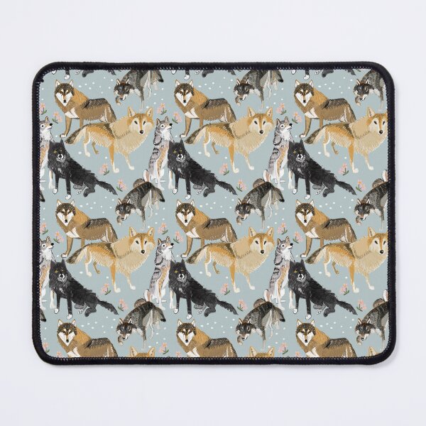 Item preview, Winter Wolf pattern in ice color designed and sold by belettelepink.