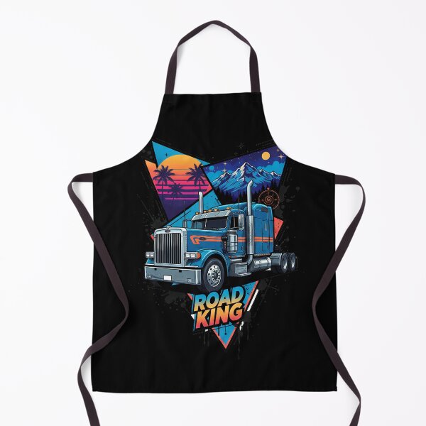 Item preview, Road King - Retro Mountain Trucker Aesthetic designed and sold by BounoWorld.