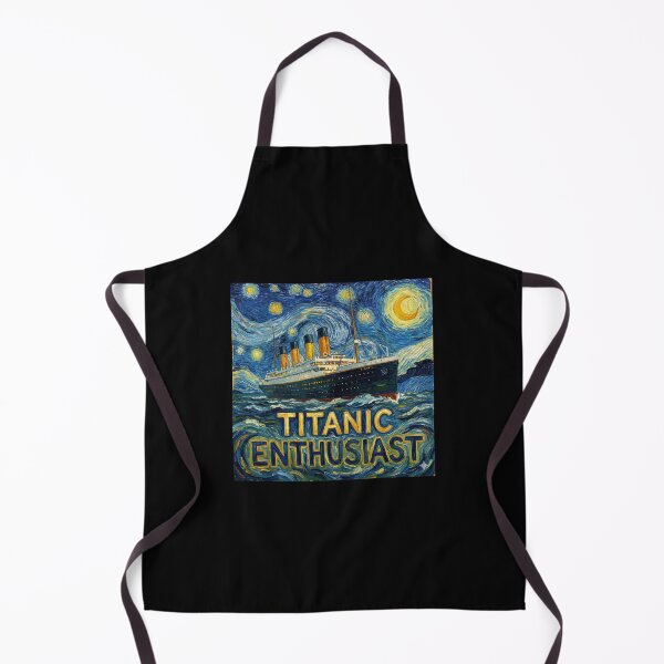 Item preview, Titanic Enthusiast - Van Gogh Starry Night Styled Maritime Art designed and sold by NewRedLady.