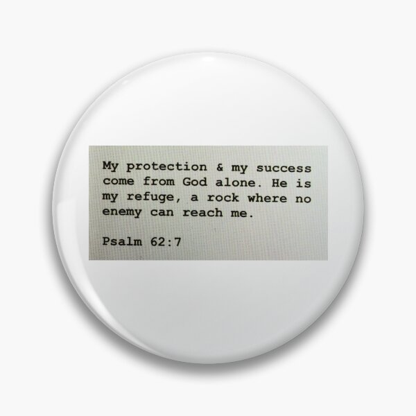 Item preview, Psalm 62:7 designed and sold by di-Vera-Rosati.