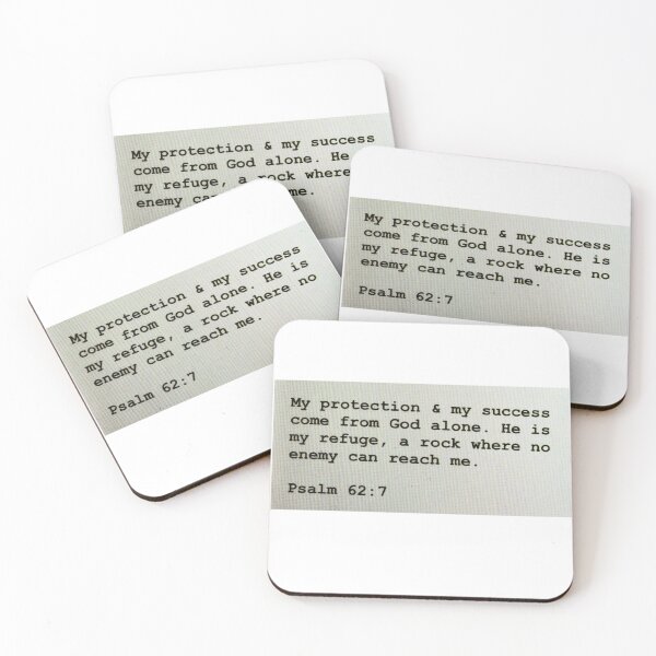 Item preview, Psalm 62:7 designed and sold by di-Vera-Rosati.