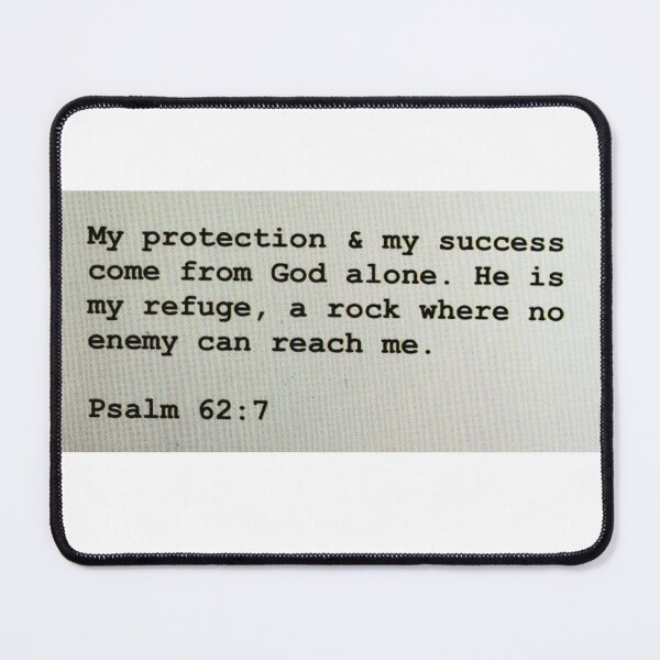 Item preview, Psalm 62:7 designed and sold by di-Vera-Rosati.