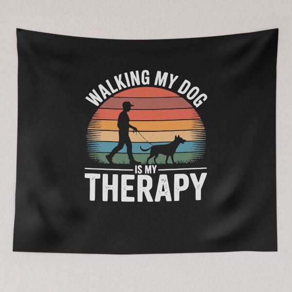 Item preview, Walking My Dos Is My Therapy  designed and sold by cope64.