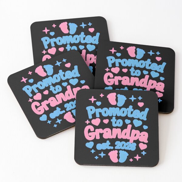 Item preview, Copy of Promoted to Grandpa Est. 2026 Baby Announcement Grandpa designed and sold by MizoX7.