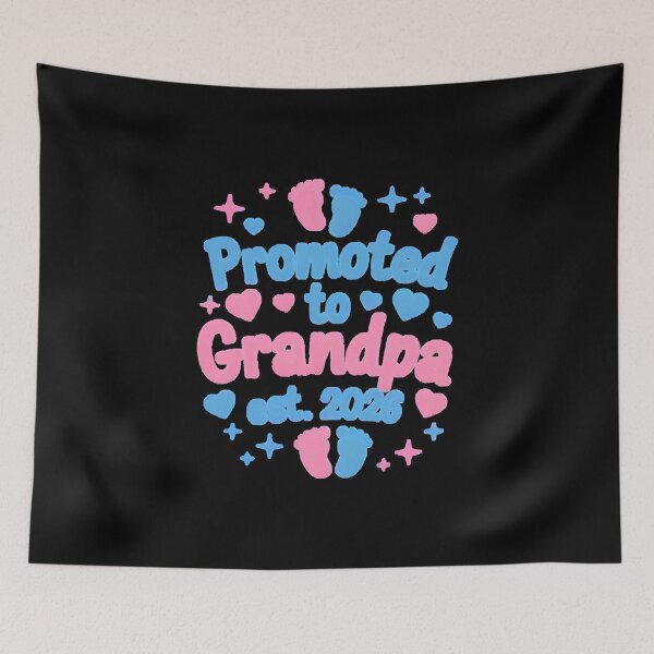 Item preview, Copy of Promoted to Grandpa Est. 2026 Baby Announcement Grandpa designed and sold by MizoX7.