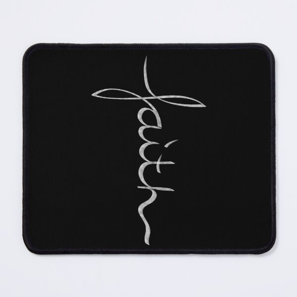 Item preview, Faith, belief, calligraphy white designed and sold by LiskoDesign.