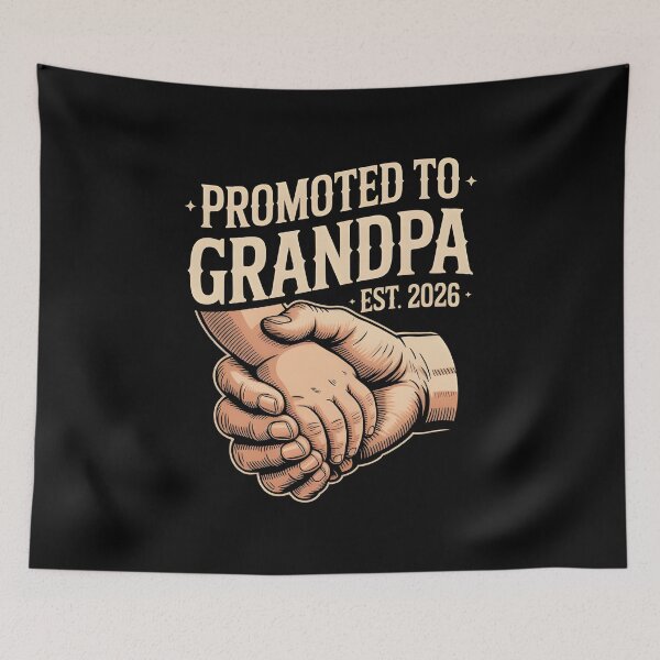 Item preview, Copy of Promoted to Grandpa Est. 2026 Baby Announcement Grandpa designed and sold by MizoX7.