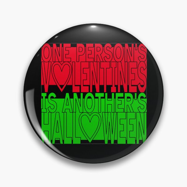 Item preview, One Person's Valentines is Another's Halloween 0002 designed and sold by paintergoblin.