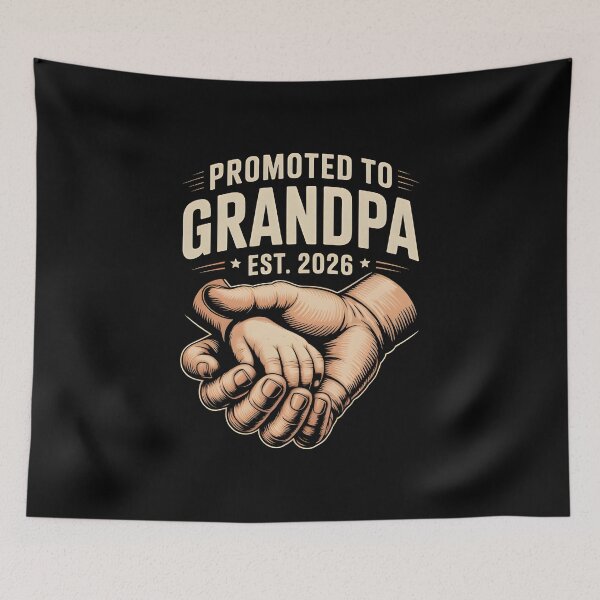Item preview, Copy of Promoted to Grandpa Est. 2026 Baby Announcement Grandpa designed and sold by MizoX7.