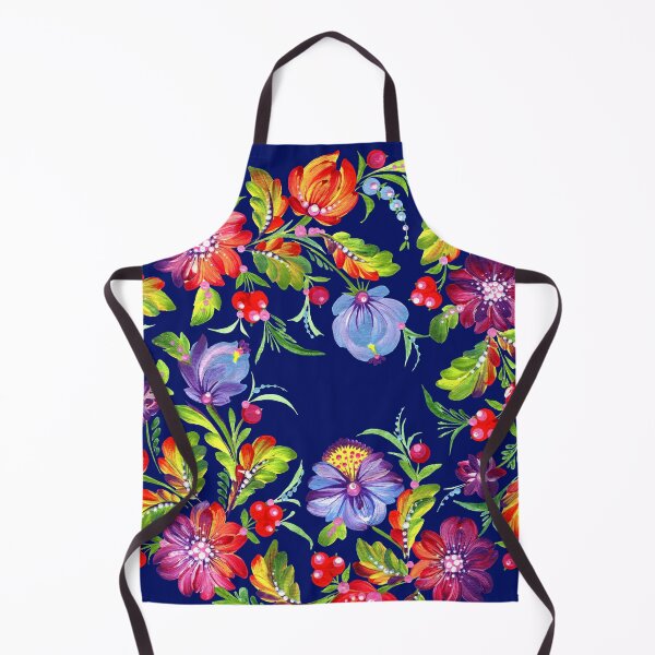 Item preview, Ukrainian art, Petrykivka, Ukrainian flowers, colorful flowers, floral print for printing designed and sold by Sunflower-7.