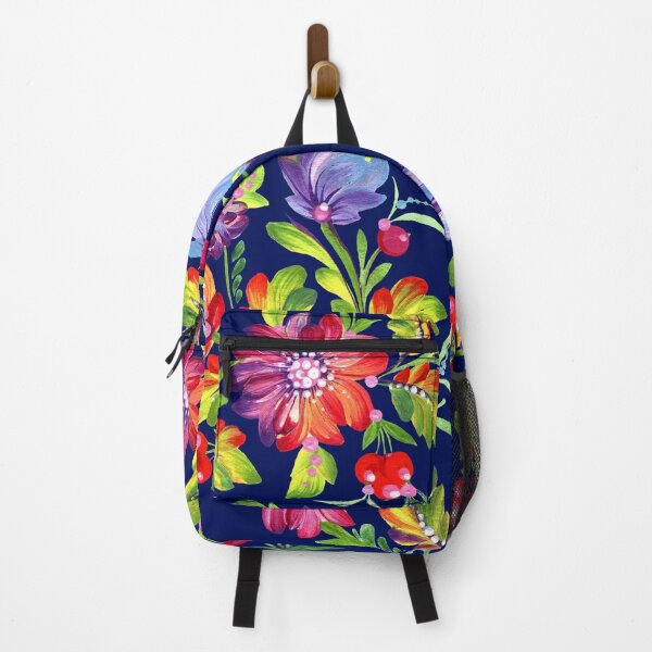 Item preview, Ukrainian art, Petrykivka, Ukrainian flowers, colorful flowers, floral print for printing designed and sold by Sunflower-7.