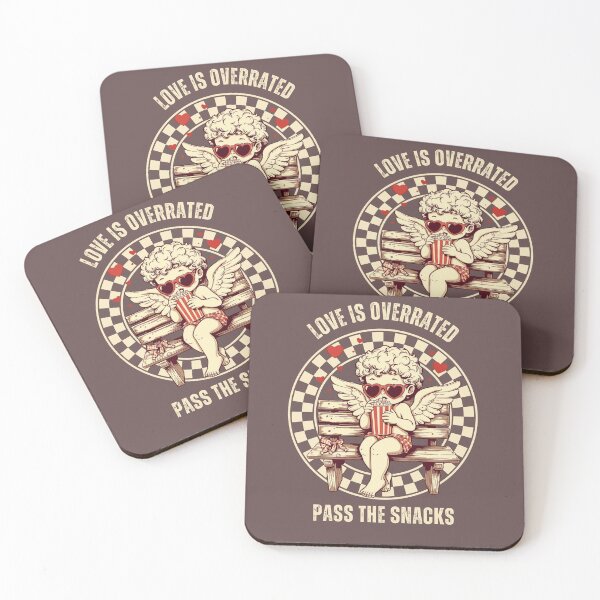 Item preview, CUPID, LOVE IS OVERRATED designed and sold by BKDIGITALSHOP.