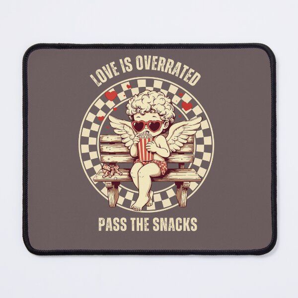 Item preview, CUPID, LOVE IS OVERRATED designed and sold by BKDIGITALSHOP.