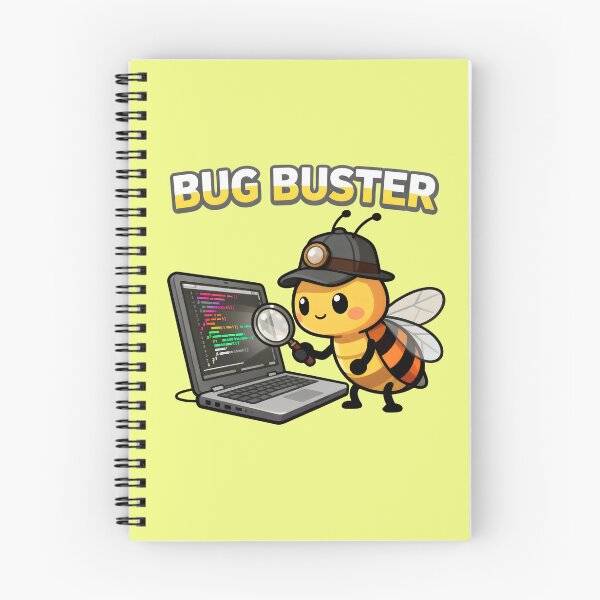 Item preview, Cute Bug Buster Bee - Funny Programmer, Coding & Computer Science Gift designed and sold by Modern-Mojo.